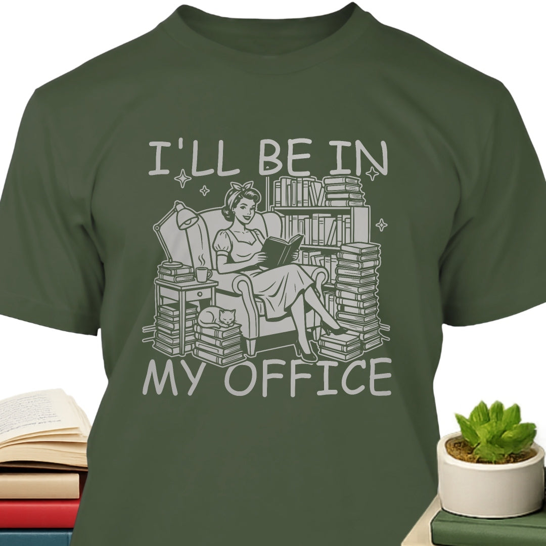 I’ll be in my office